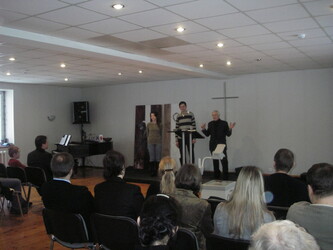 9.-10.01.2010 Pastor Mikael Wandt Laursen kogudusel külas